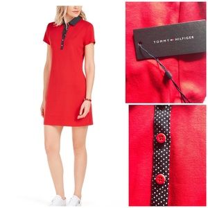 NWT-TOMMY HILLFIGER POLO SHIRT DRESS